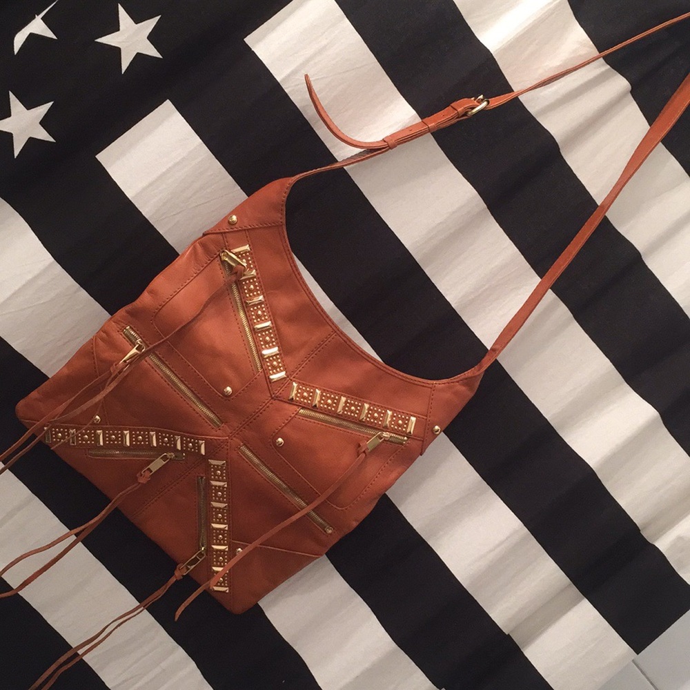 Rebecca Minkoff brown crossbody bag